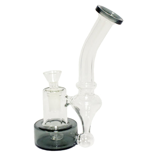 7" Tapered Bent Neck Water Pipe with Stemline