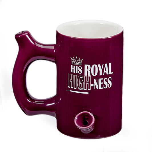 "His Royal Highness" Purple Mug