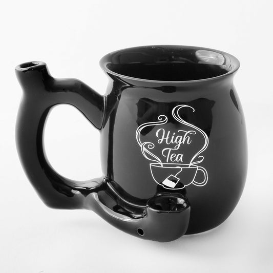 Black "High Tea" Mug