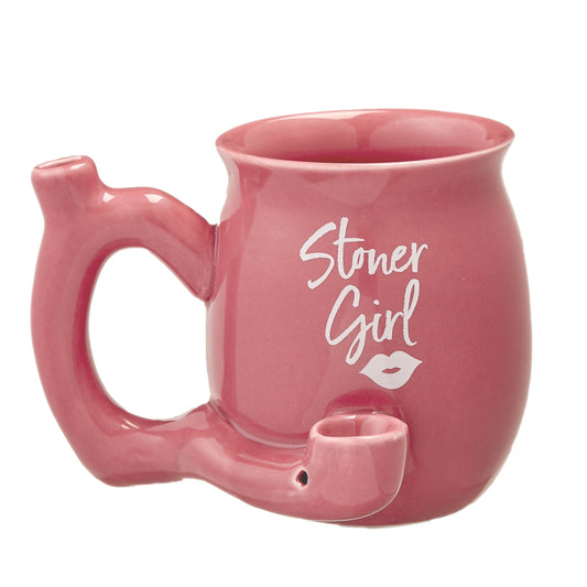 Pink "Stoner Girl" Mug
