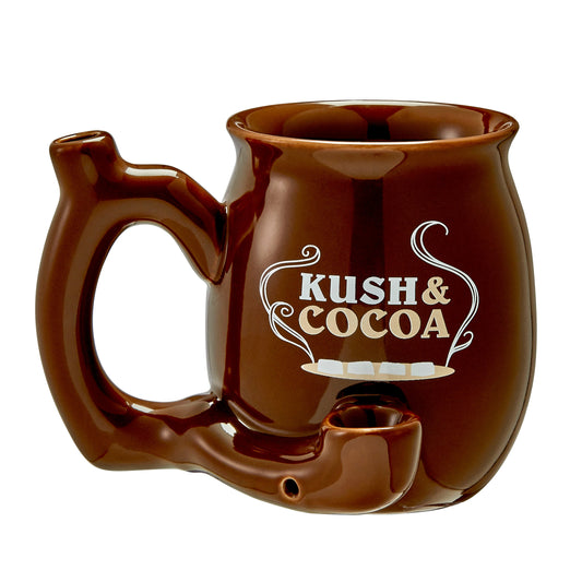 "Kush & Cocoa" Brown Mug